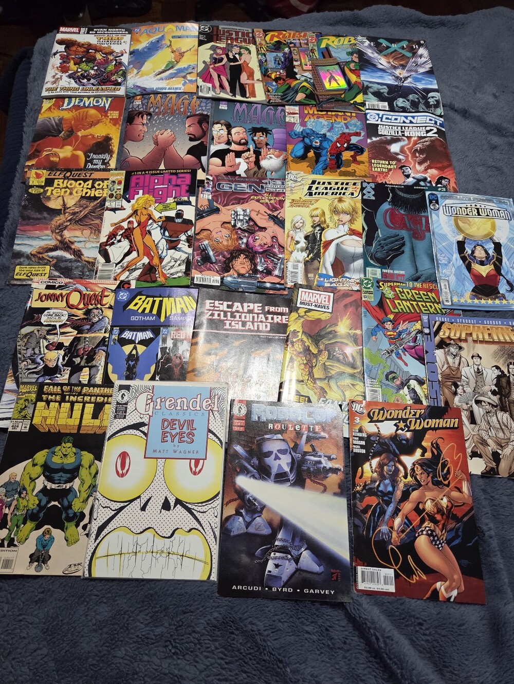 Assorted Comic Book Lot - Mixed Brands - Multi-Color